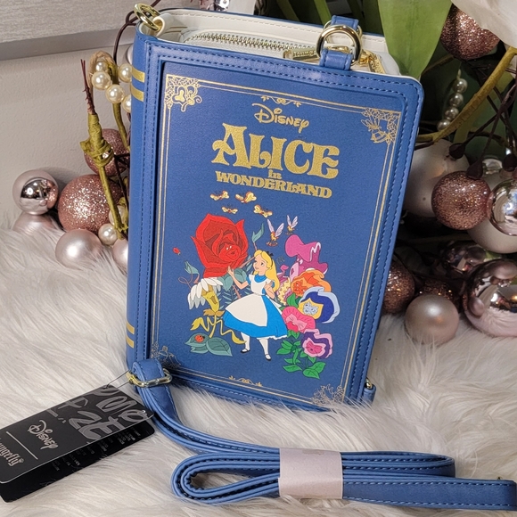 Loungefly CROSSBODY BAG - ALICE IN WONDERLAND - Picture 3 of 8